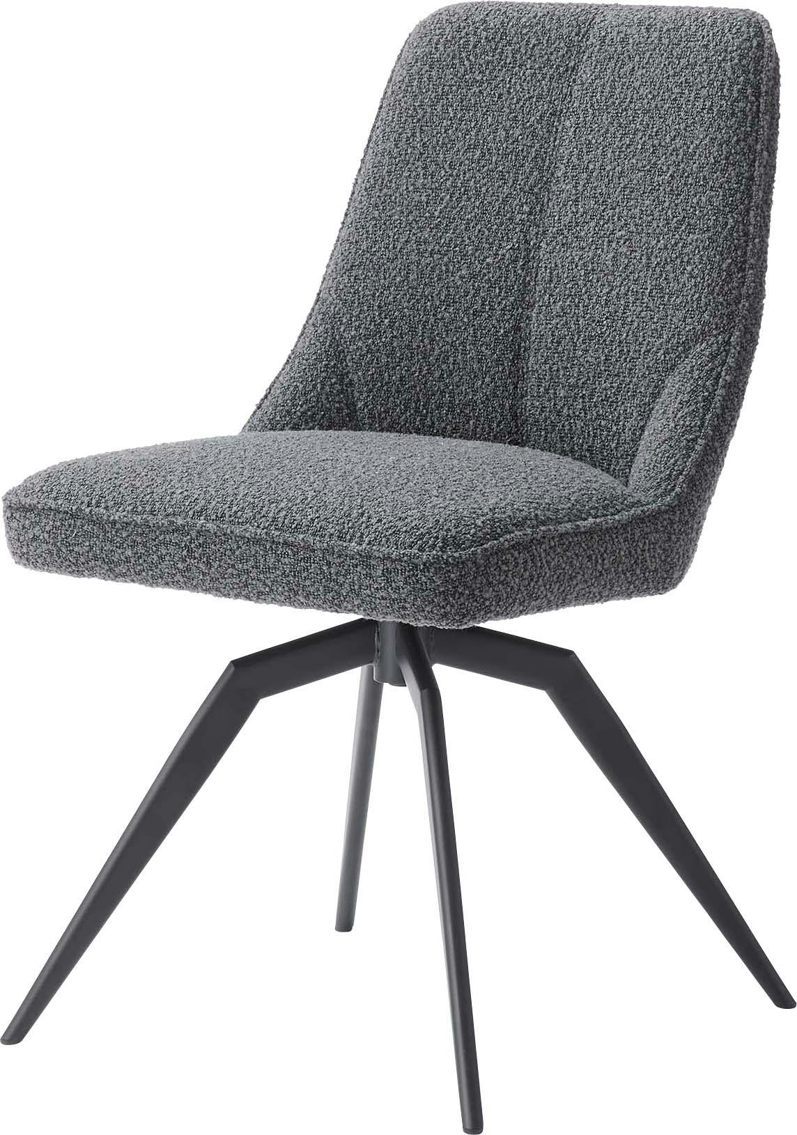 Room Essence 回転チェア W49×D58×H84×SH49 ダークグレー 組立式