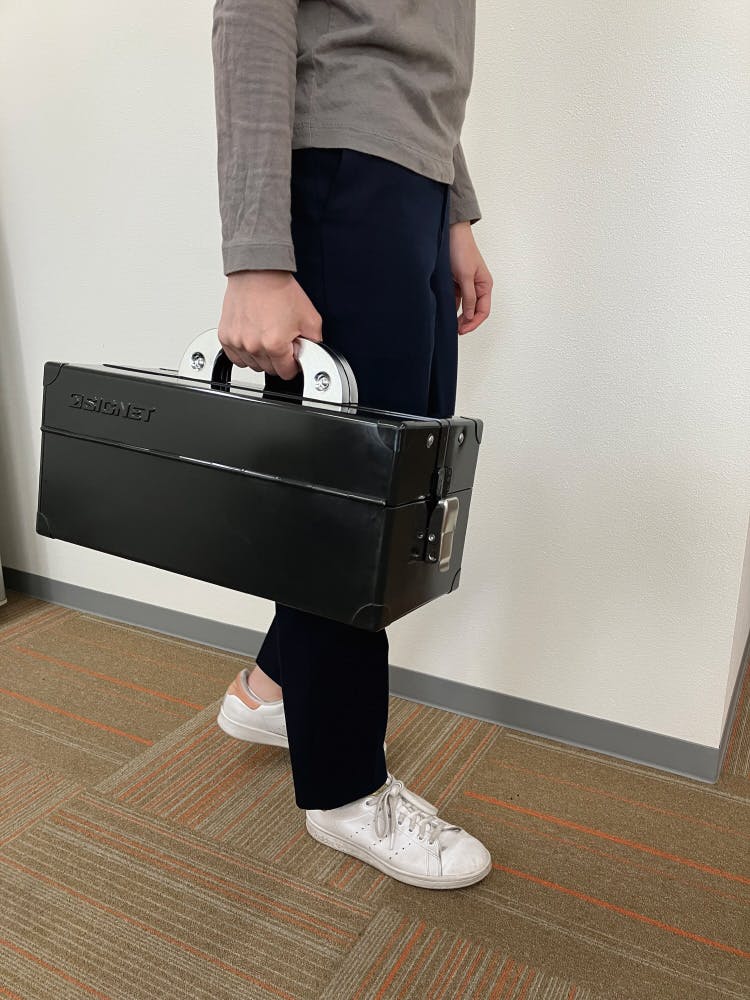 シグネット 両開きツールボックス ブラック 54024 工具箱 工具ケース