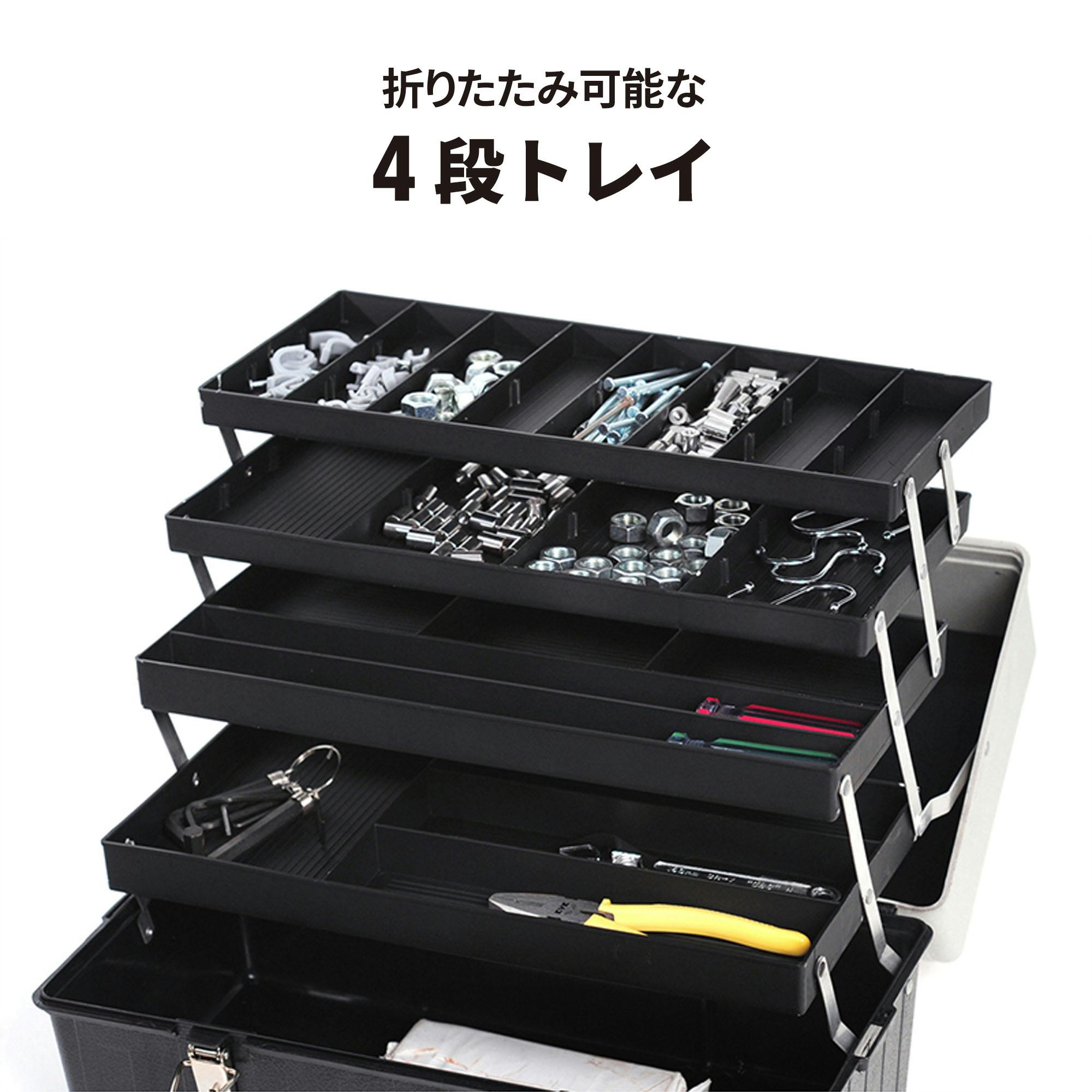 SHUTER デラックス プロフェッショナル ツールボックス TB-104 工具箱