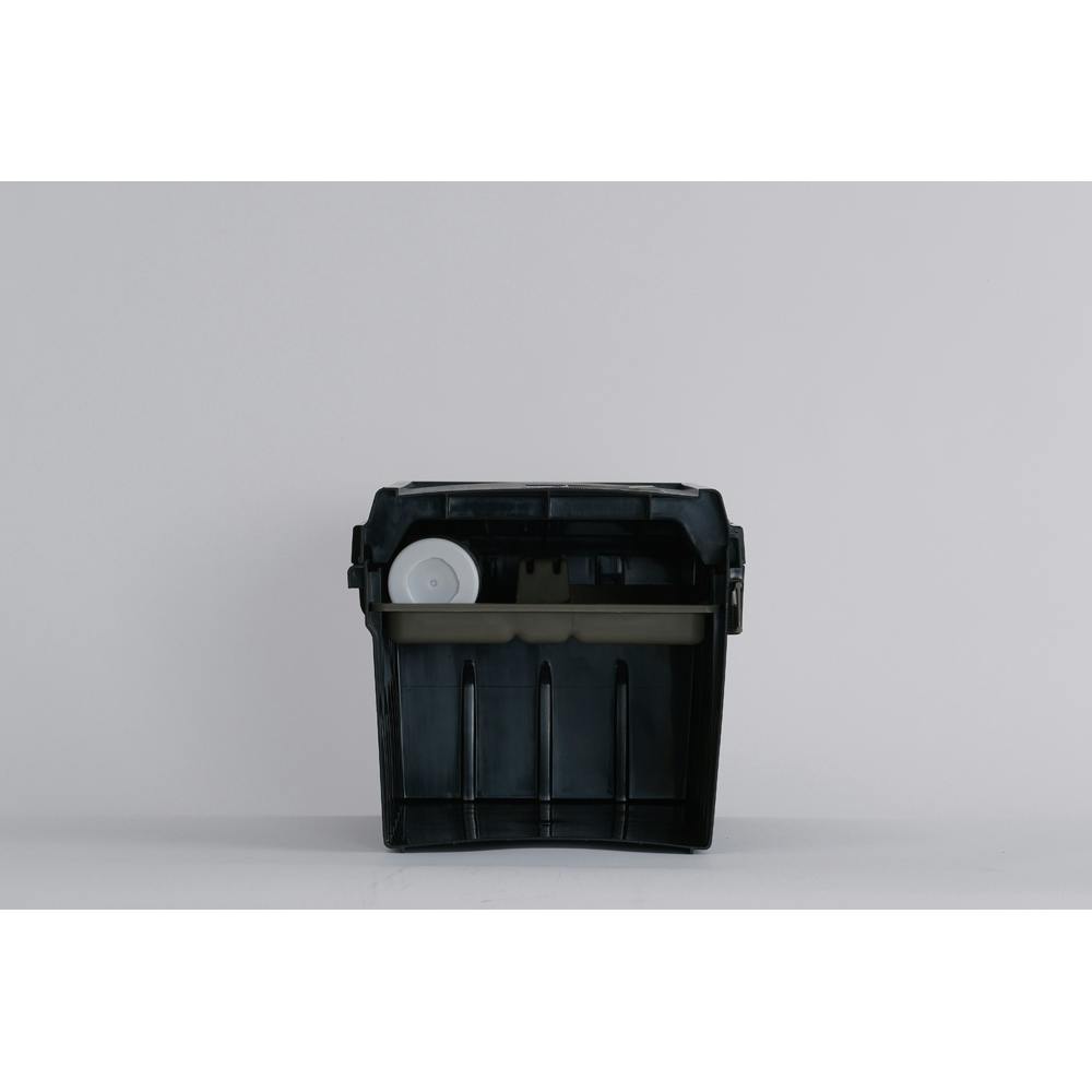 アイリスオーヤマ ツールケース ブラック/サンド ベージュ 490×255