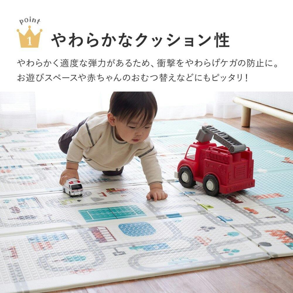 萩原 HAGIHARA 折りたためて水拭きできるプレイマット エクスモロッコ