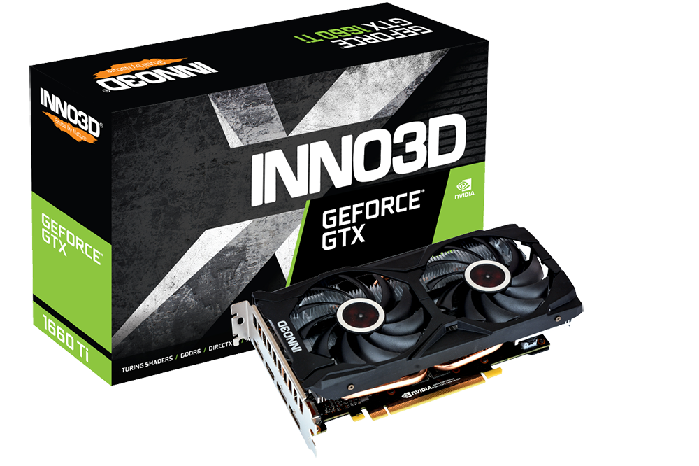 INNO3D GEFORCE GTX 1660 TI TWIN X2 | INNO3D - GRAPHICS CARDS