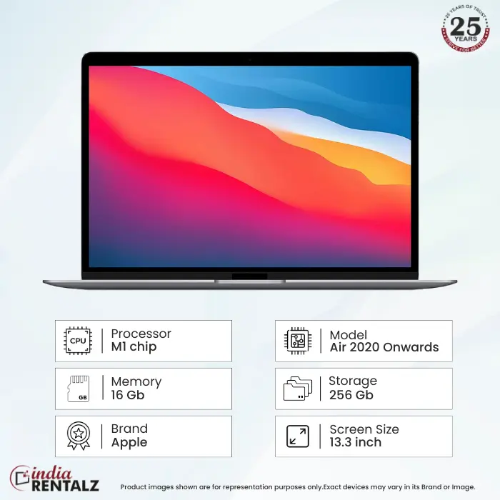 Macbook Air M1 On Rent | Macbook on Rent | Rent Macbook Online