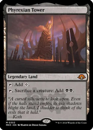Phyrexian Tower - Land – Infinity Flux