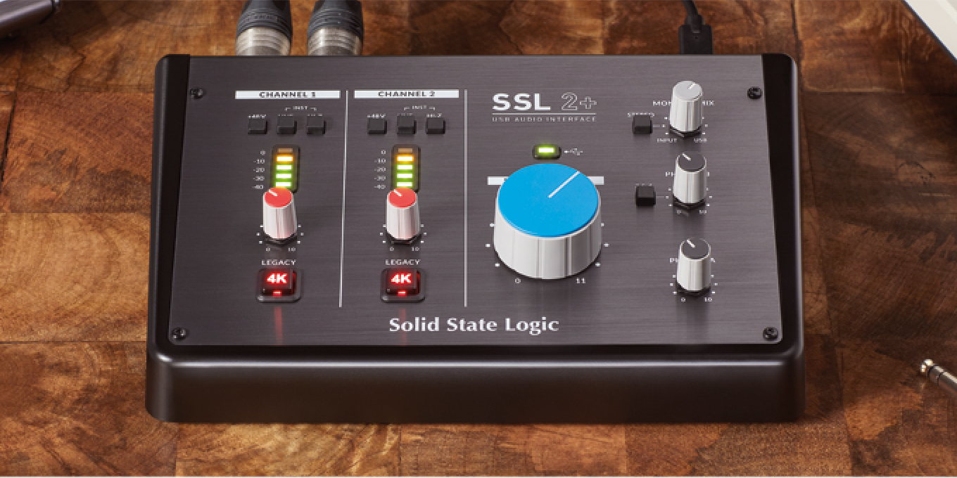 Solid State Logic ( SSL ) SSL 2 / SSL 2+ | 同社初の小型オーディオ