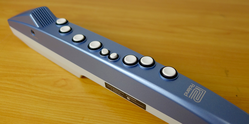 Roland Aerophone mini / AE-01 | 重さ500gの軽量設計！電子管楽器