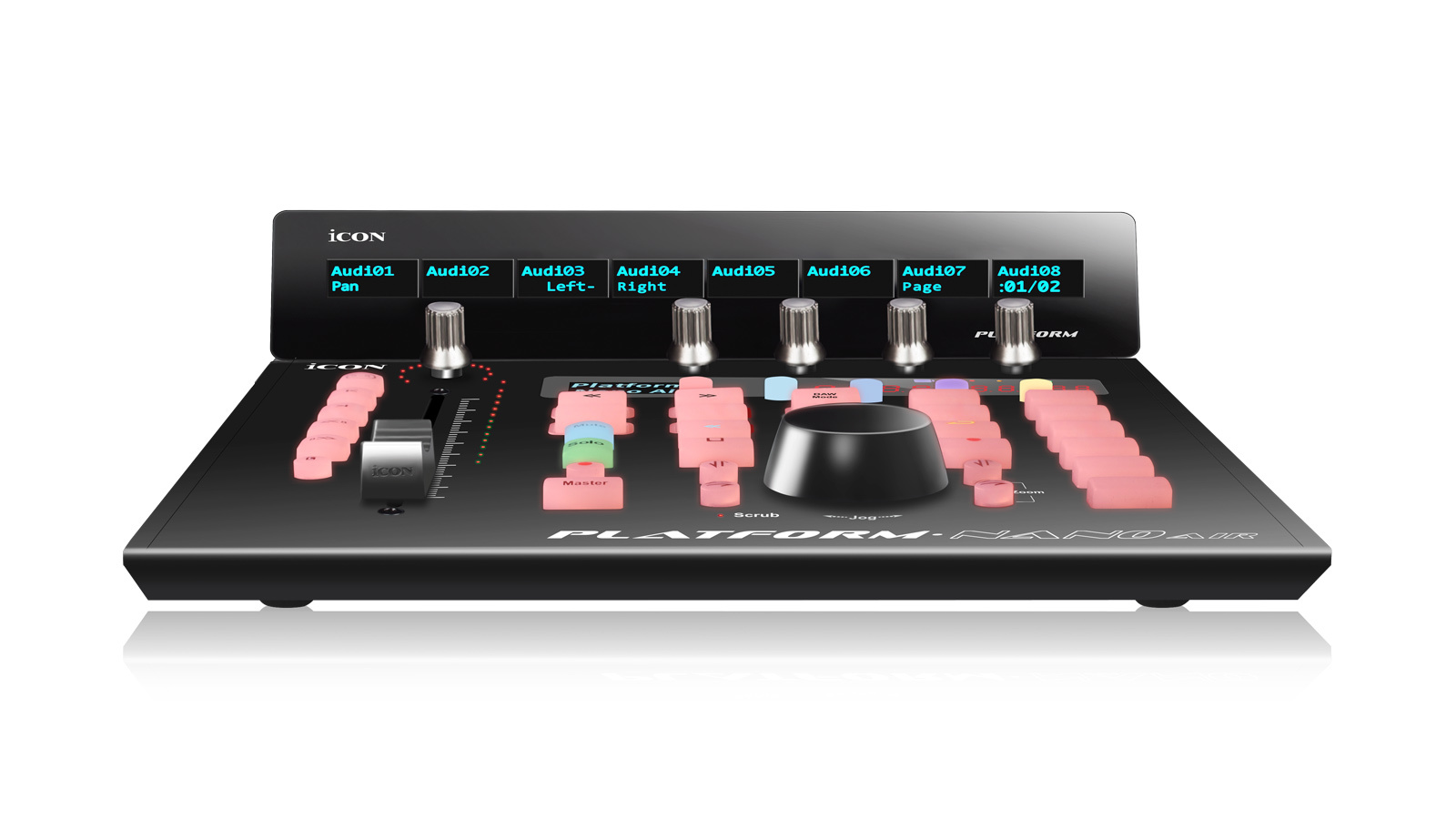 iCON Platform Nano | 必須な制作作業のみ集約した DAW コントローラー