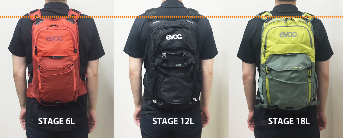 evoc TECHNICAL PERFORMANCE PACKS STAGE 6L/イーボック テクニカル