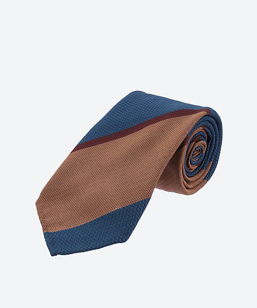 シルク・コットン レジメンタルタイ セッテピエゲ | Atto Vannucci