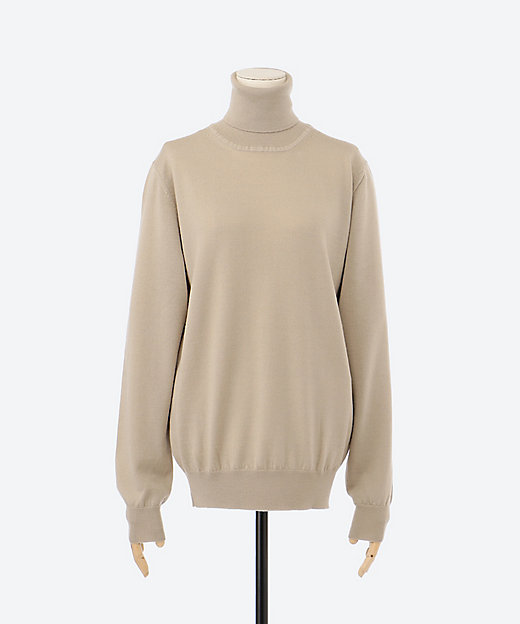 14Gメリノウール天竺タートルネックプルオーバー | SLOANE (Women