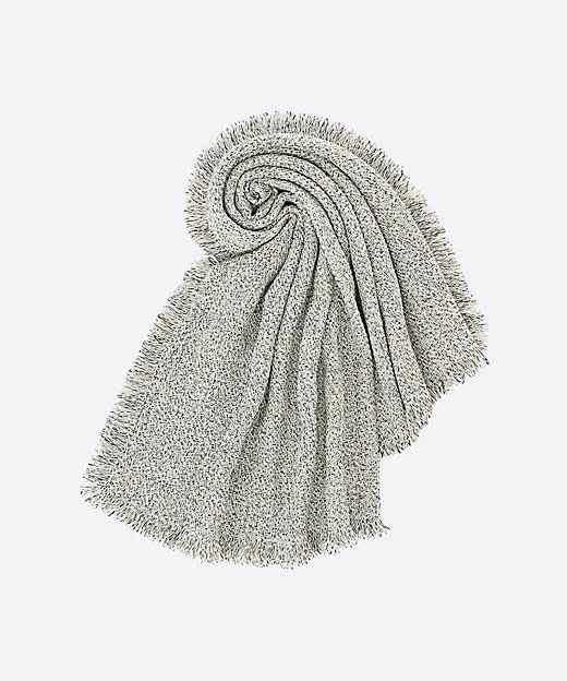 ギマコットンツイーディー スクエアストール | ASAUCE MELER (Women