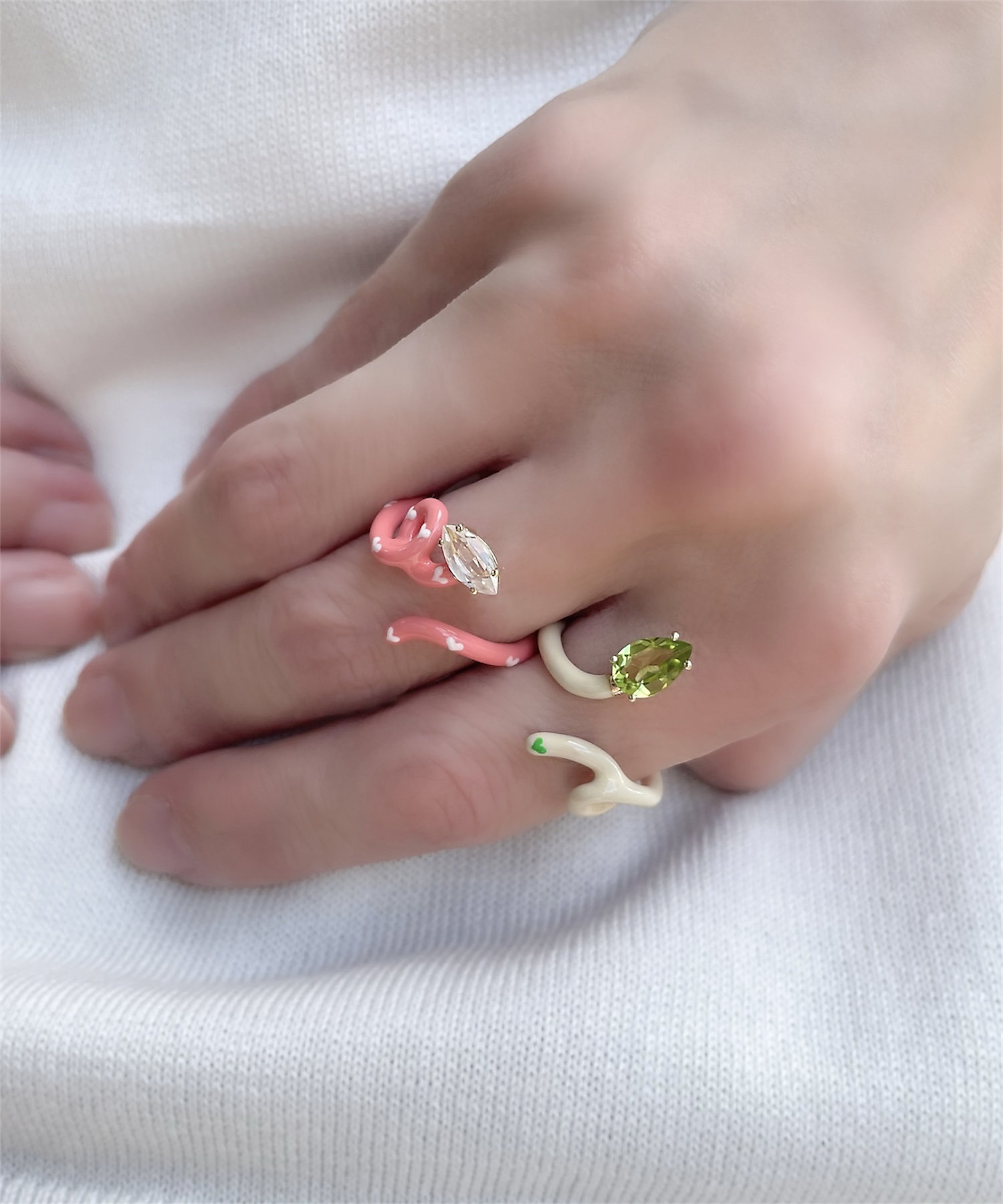 ベア・ボンジャスカ×アッシュ・ペー・フランス 40th リング