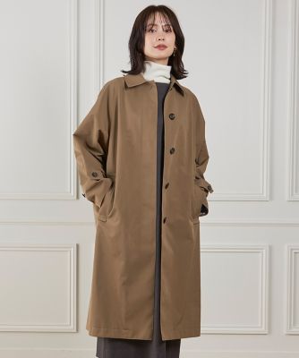 コクーンシルエットステンカラーコート《Aquascutum