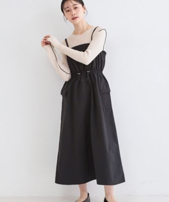 ポケットキャミワンピース【洗濯機OK】（2002600454