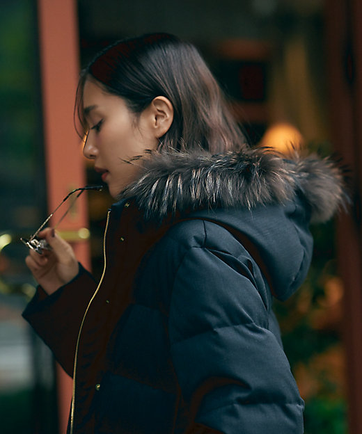 滝沢眞規子さん着用】リュクス ダウンコート（CMWOSW0513