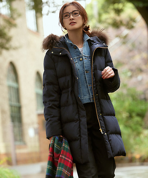 滝沢眞規子さん着用】リュクス ダウンコート（CMWSSW0513