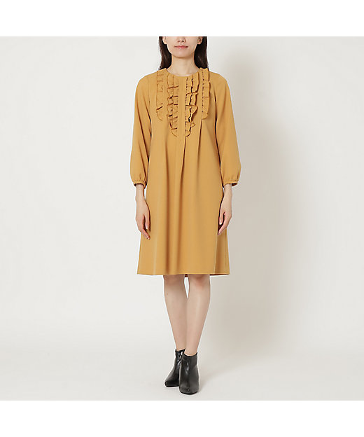 フリルサックワンピース（51016412） | Rose Tiara (Women