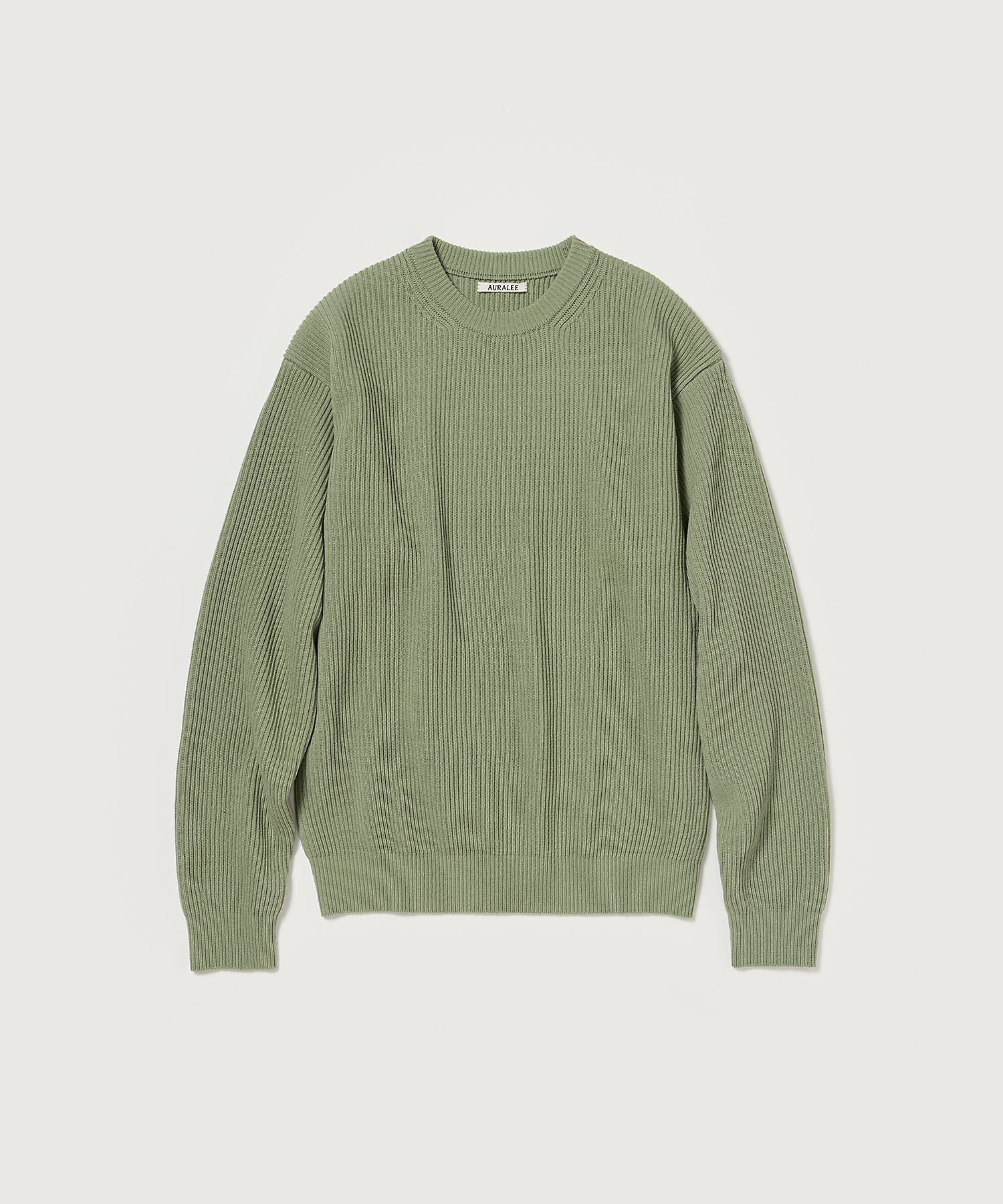 セーター SUPER FINE WOOL RIB KNIT P／O