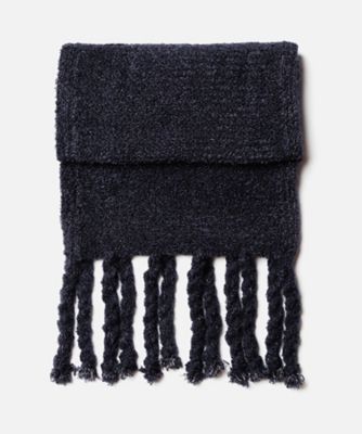 モヘヤシルク チャンキーフリンジストール AM25FーST158