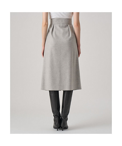 グレンチェックタイト スカート | ANAYI/アナイ | 三越伊勢丹