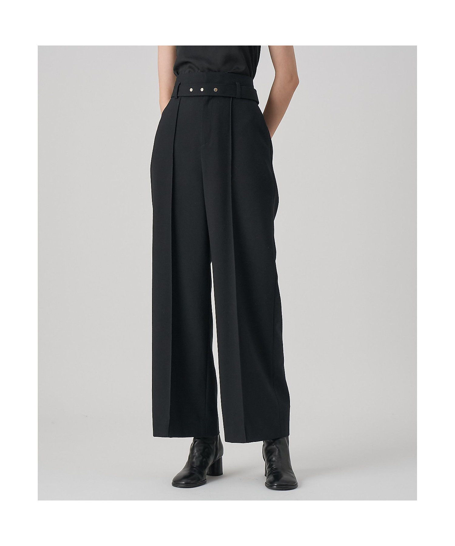 マットクロスワイドパンツ | ANAYI/アナイ | 三越伊勢丹オンライン