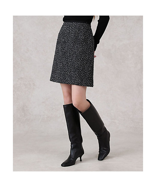 セットアップ対応商品】ラメファンシーツイードミニ スカート | ANAYI