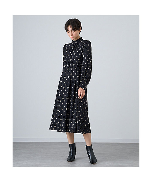 アナグラムドットプリントフリル ワンピース | ANAYI/アナイ | 三越