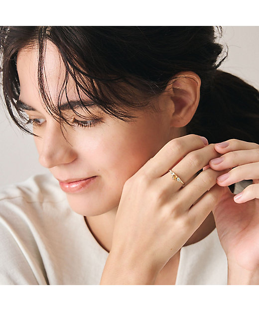 K10マルチストーンリング | agete/アガット | 三越伊勢丹オンライン