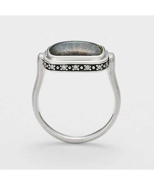 シルバーストーンリング | agete/アガット | 三越伊勢丹オンライン