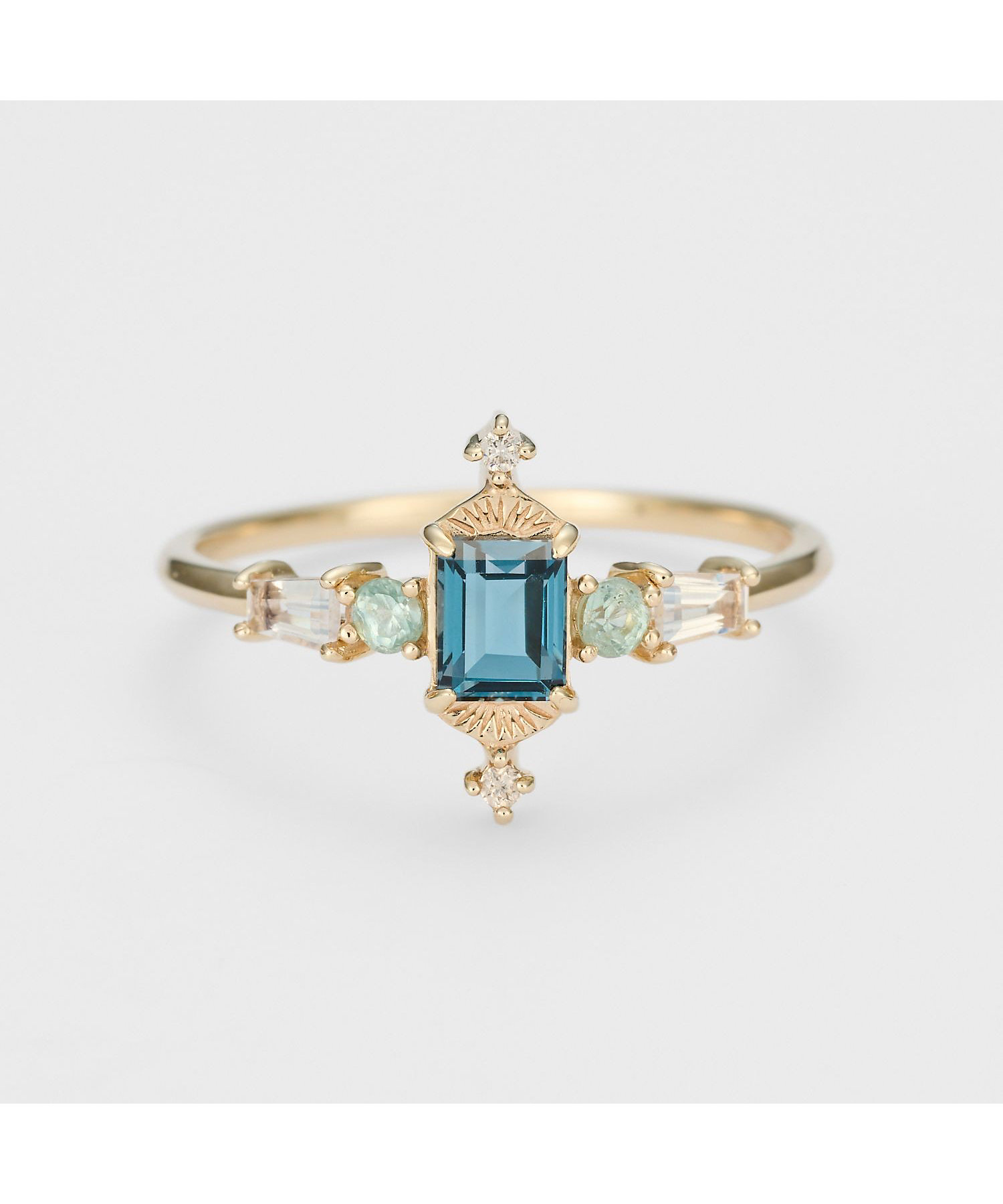 K10マルチストーンリング | agete/アガット | 三越伊勢丹オンライン