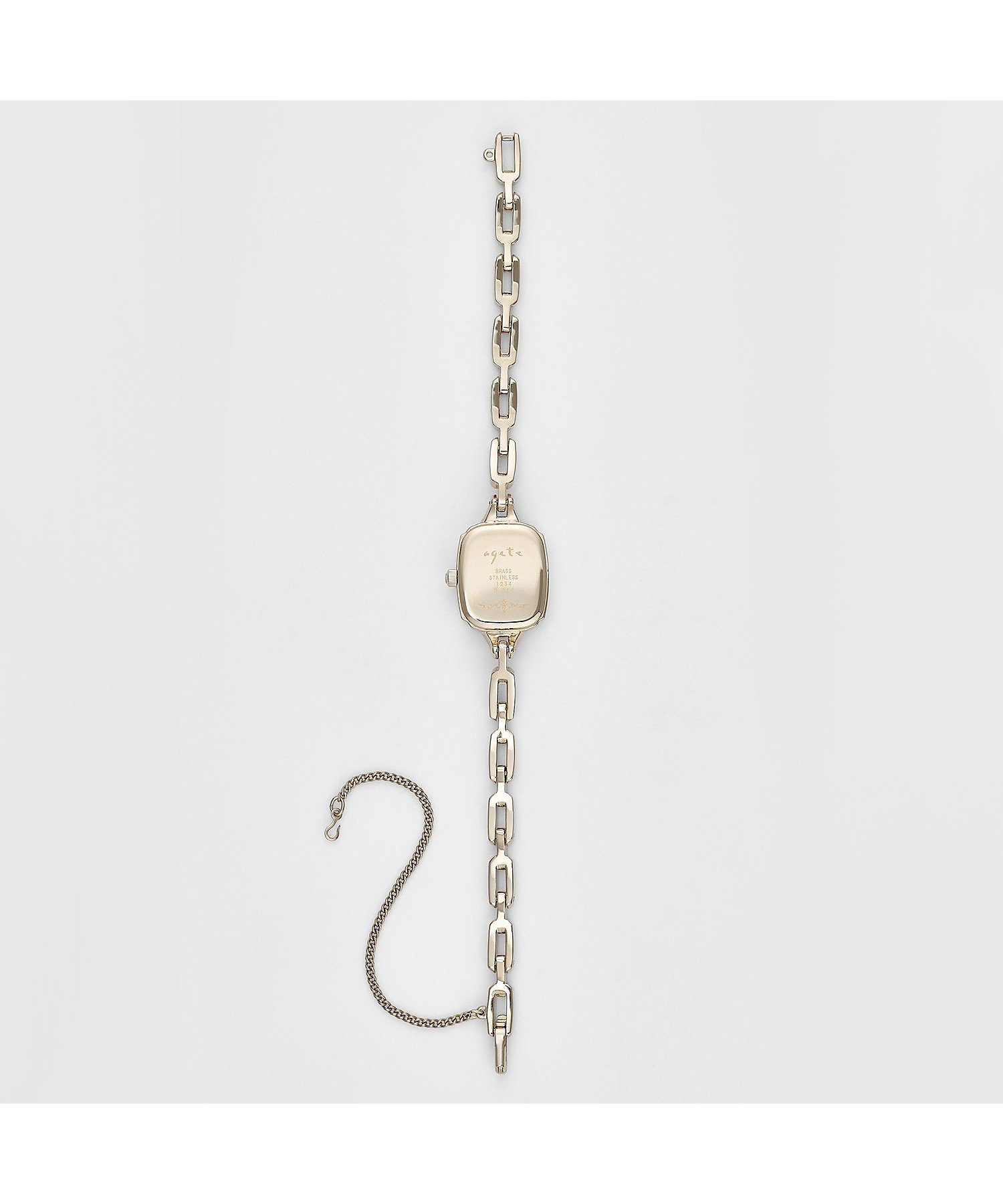 スクエアフェイスジュエリーウォッチ | agete/アガット | 三越伊勢丹