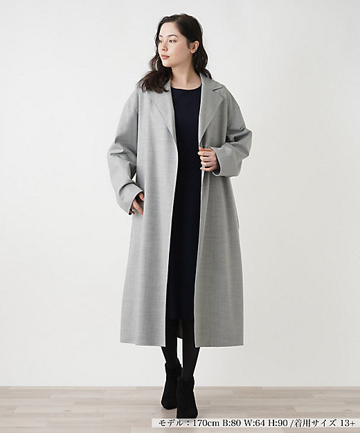 ロングコート【BOURGE】 | Leilian plus house (Women/大きい