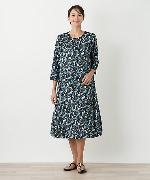 ウォッシャブル】花柄ワンピース【プラス企画】 | Leilian plus house