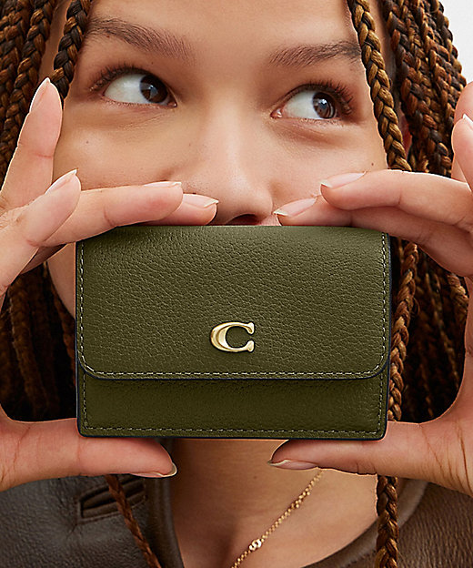 ミニ トライフォールド ウォレット | COACH/コーチ | 三越伊勢丹