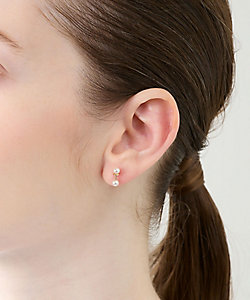 K10淡水パールピアス | agete/アガット | 三越伊勢丹オンライン