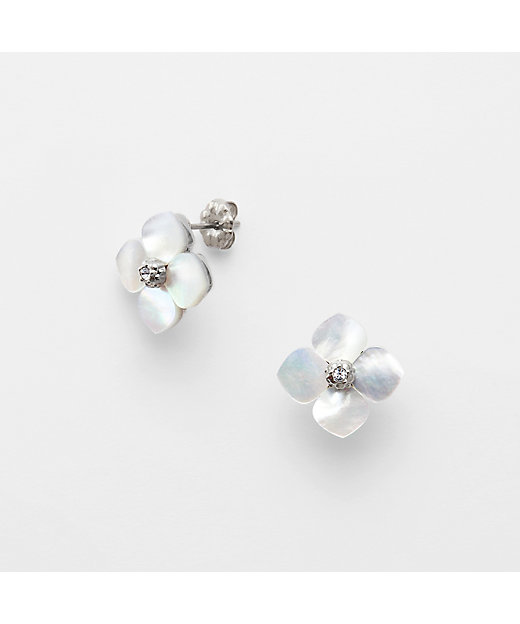 シェルフラワー ピアス VBMA3001 UW | VENDOME BOUTIQUE