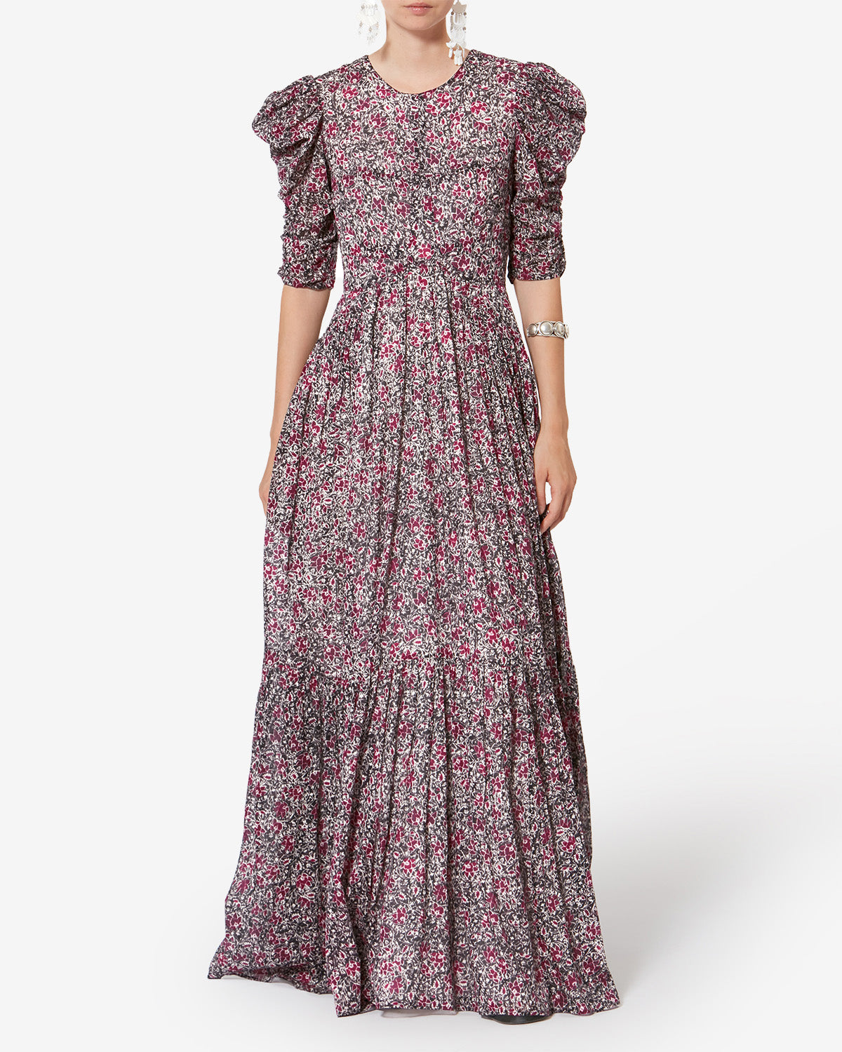 SICHELLIA DRESS Woman crushed berry | ISABEL MARANT Official