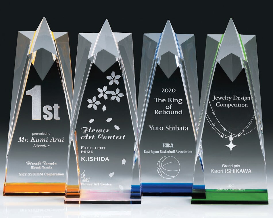 クリスタル2D楯：VOT.205 ／ 表彰記念品の総合販売店