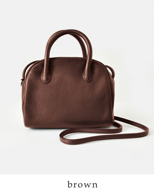 Aeta アエタ DA39 ディアレザー ボストン ミニプラス ショルダーバッグ