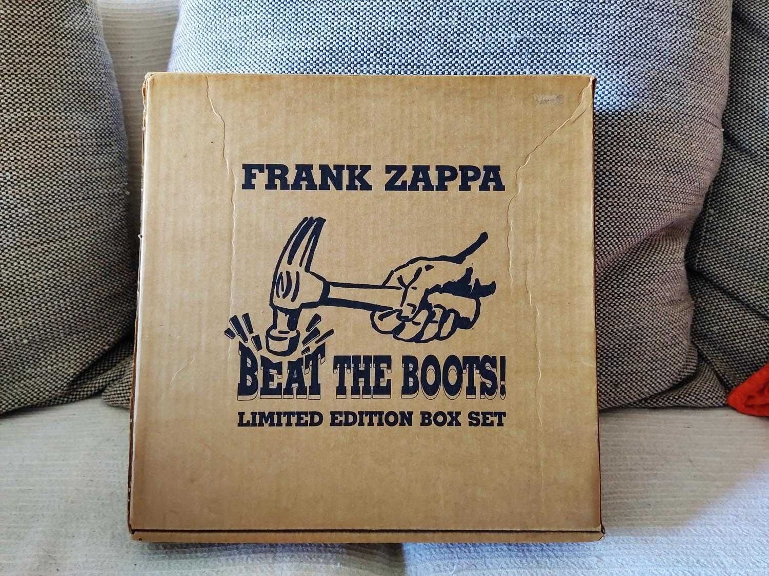 Frank Zappa - BEAT THE BOOTS LIMITED EDITION - 8 LP's novos