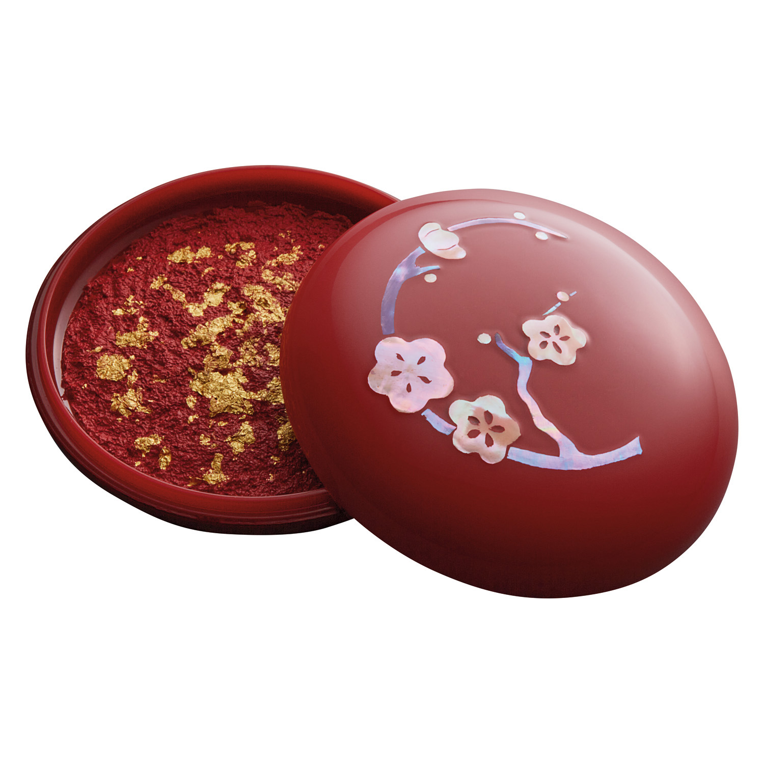 高岡漆器 螺鈿仕上 鯱旗印肉 50号 梅柄|MNUK-50B-2|商品カタログ