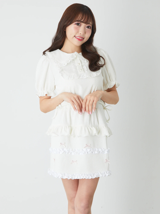 プチリボンセットアップ - Ank Rouge(アンクルージュ)のセットアップ