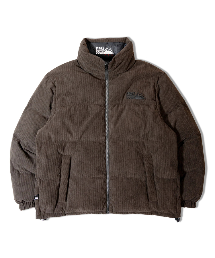 FIRST DOWN/ファーストダウン BUBBLE DOWN JKT CORDUROY(MENS
