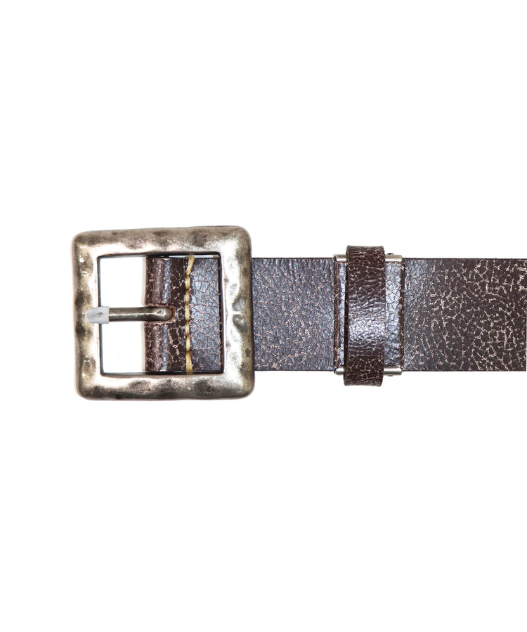 SB 熊猫謹製 クラック加工 レザー ベルト(533452)｜ファッション通販