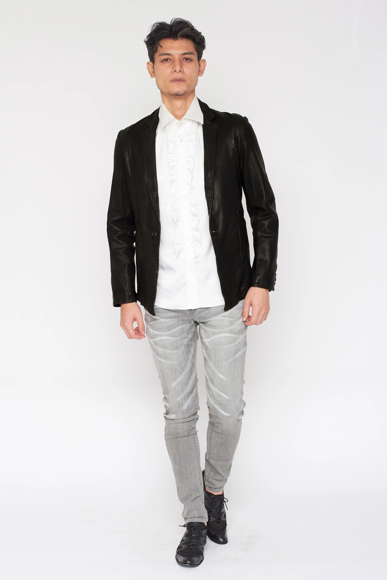 TORNADO MART∴ゴートウォッシュドレザージャケット / TORNADO MART