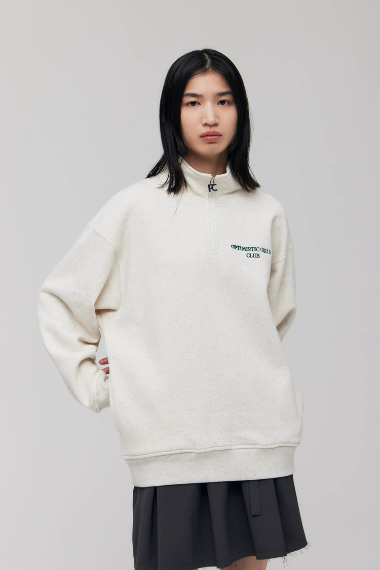 Half Zip Sweat Tops / FELICITY（フェリシティ）のシャツ(半袖）通販