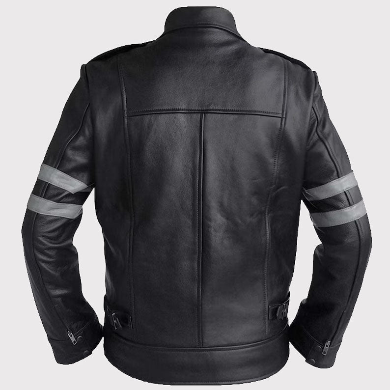 Shop Classic Leon Kennedy RE6 Leather Jacket