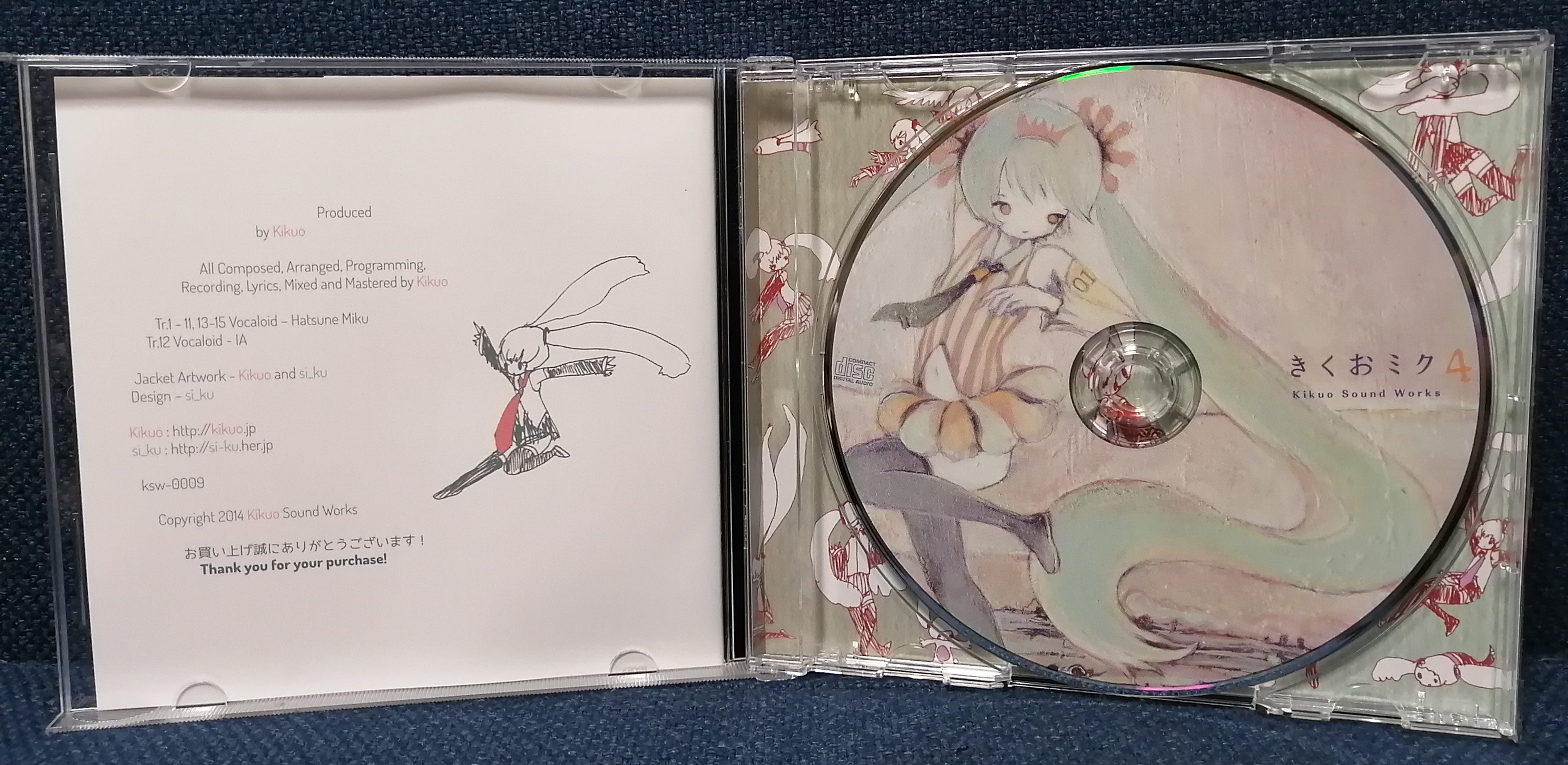 Kikuo Sound Works - Kikuo Miku 4 きくおミク4 CD Doujin Album