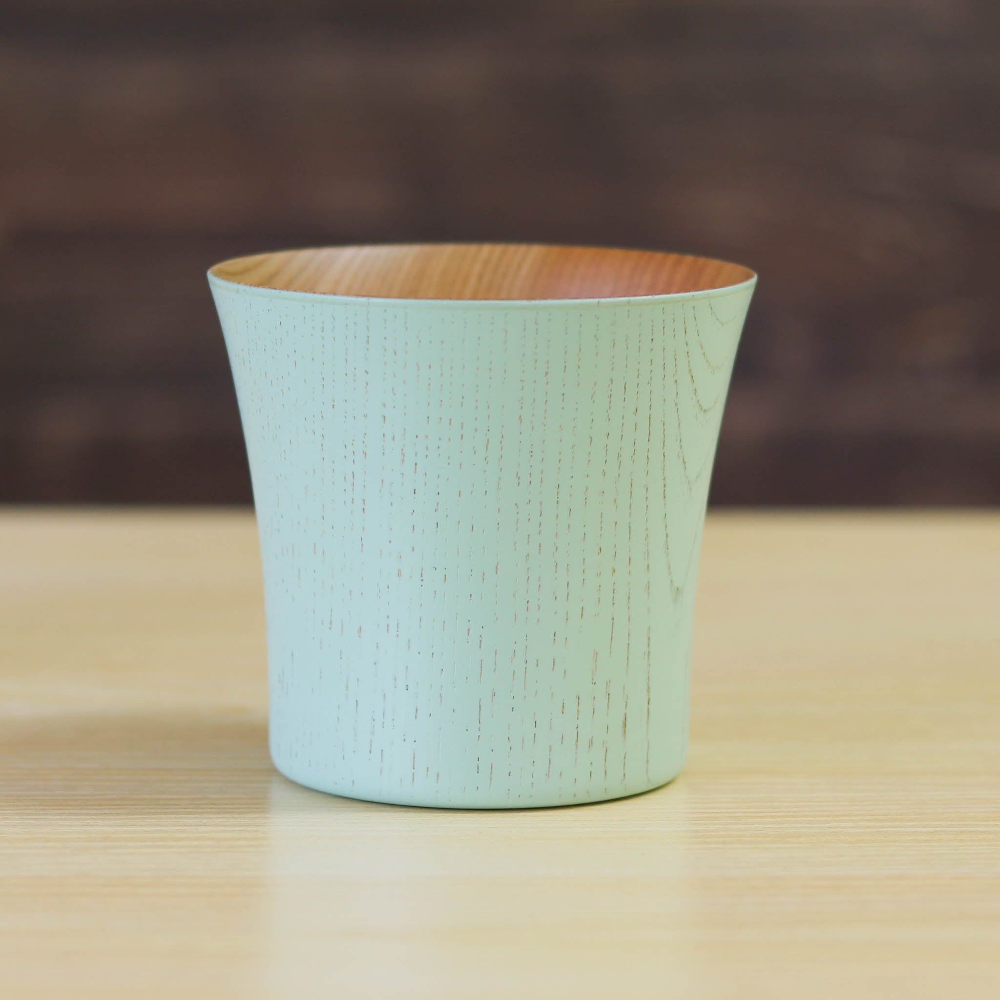 山中漆器 カップ | とりどりかっぷ | ミント 小 | 山崎又一商店