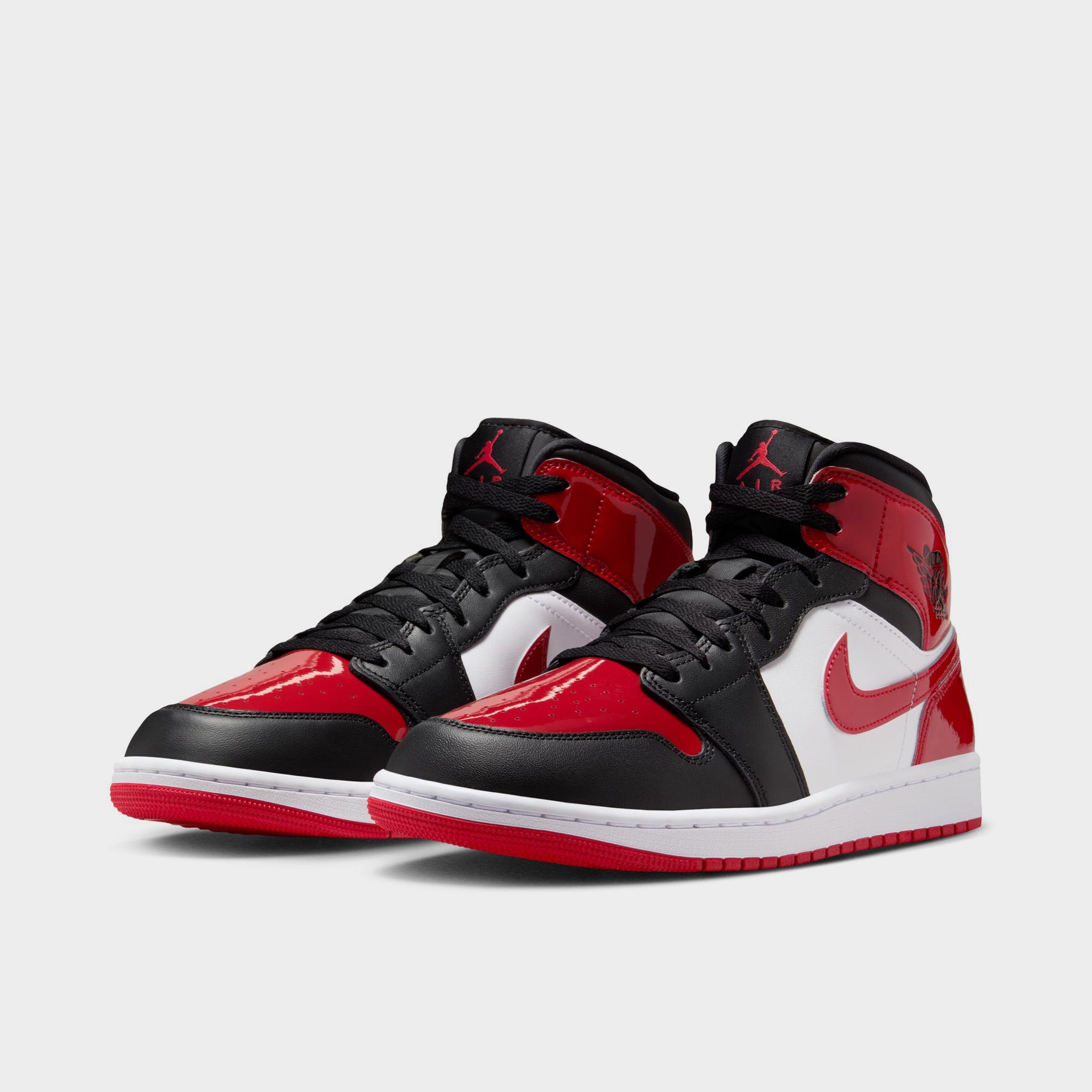 Air Jordan 1 Mid Black / Red / White – JD Sports